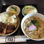 大島屋 - 料理写真:みそカツ丼ときしめん