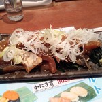 寿司の魚常 - 寿司ネタ切り落とし(漬け)260円