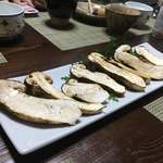 かたつむり - 焼き松茸