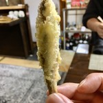 かたつむり - 天ぷら 稚鮎 ハンドリフト