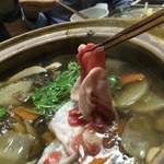 かたつむり - 猪しやぶしゃぶ するよー