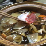 かたつむり - ハラミンによる猪しゃぶしゃぶ