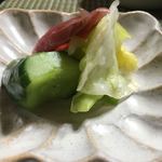 かたつむり - お漬物