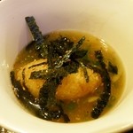 かめにい - ◆揚げおにぎりスープ仕立て＠３５０円