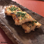 御料理 寺沢 - 穴子 木の芽焼