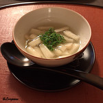 御料理 寺沢 - 鼈出汁で炊いた白芋茎