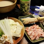 鶏彩 - 濃圧スープの鶏鍋