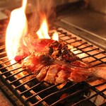 鶏彩 - ごて焼き