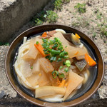 谷川製麺所 - かけ（しっぽく）