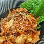 韩式辣白菜猪肉
