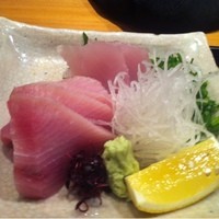丸新 - 寒ボラと天然ぶりの刺身