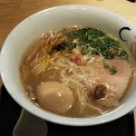SOBA HOUSE 金色不如帰 - 鯛と蛤の塩そば+味玉