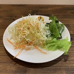 ナガタ店 - ７月中旬に伺った時のサービスサラダ