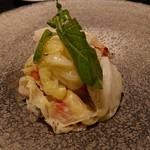 chez maeda - ランチAセット 1,500円(税込)おひょうのポワレ