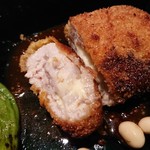chez maeda - かみこみ豚のチーズ包み