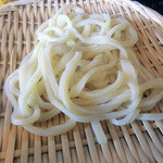 手打ちうどん 福助 - 白うどん（100円）_2012-02-24