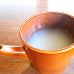 安曇野翁 - そば湯