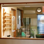 安曇野翁 - そば打ち場