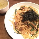 ベルビュー - Aランチ 山菜スパゲッティー  880税込