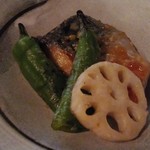 萠菖軒 - 今日のごはん「おまかせプレート」鯖のみそ照り焼