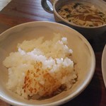 Miushouken - 釜炊き御飯のお焦げ