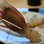 割烹 傳承ゑ美寿 - 重くて持てません（笑）手でいきます