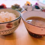 カッフェ トムテ - 土鍋ごはんとおみそ汁