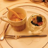 コット ア コット - ３種の小前菜（１種食べちゃいました）