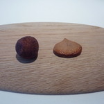 Fujiya 1935 - 2012年2月ひと口サイズのトリュフ・栗のスナック