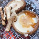 海の公園かき小屋 - 永島農園のしいたけ