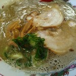 福間ラーメンろくでなし - 中濃煮干しラーメン（限定麺）