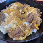 資さんうどん - 牛とじ丼