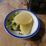 魚正 - ・刺身定食 の 漬け物