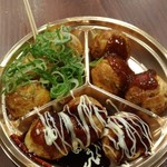 たこ焼き道楽 わなか - おおいり（ソース、ねぎ塩、麻婆）