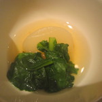 くろぎ - 聖護院かぶら、京菊菜（2012/2）