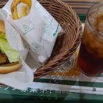 MOS BURGER - オニポテセットを