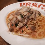 ピッツェリア･ペスカ - キノコと大葉みぞれ明太