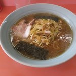 Ramenshoppu Ichinoseki Kawasakiten - ネギラーメン中（￥800）