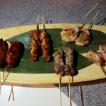 coku - 料理写真:シェフお薦めの串５種