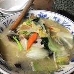 福州風味 - 野菜湯麺 (ランチセット)