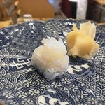 鮨割烹 汐 - 剣先イカ