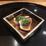 鮨割烹 汐 - 戻り鰹のたたき