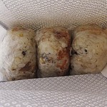 比良山荘 - 鮎飯のオニギリ、持ち帰り。