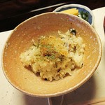 比良山荘 - あぁぁぁ。この「お焦げ」がもう。。