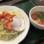 麺処 直久 - 期間限定（2019年9月1日〜30日）《トマト塩つけ麺》