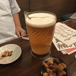 Saishuu Sakaba Bunta - 飲み放題　1485円　面倒なのでピッチャー
                        デーやん1人用　とにかく酒、強い