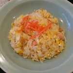 中華料理　みかみ - 麺類に+300円で半チャーハンが食べられる。