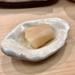 日本橋蛎殻町 すぎた - 2019.9.  ガリ