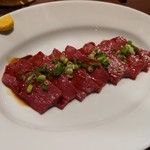 おにく亭 - ハツ刺