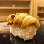 日本橋蛎殻町 すぎた - 2019.9.  赤海胆